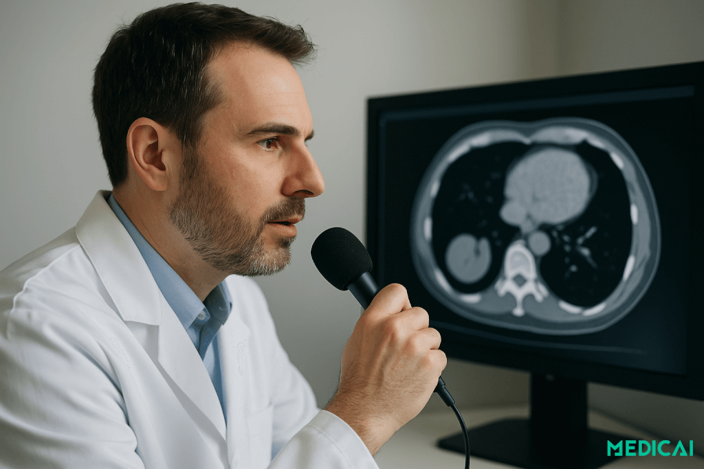 voice enabled radiology
