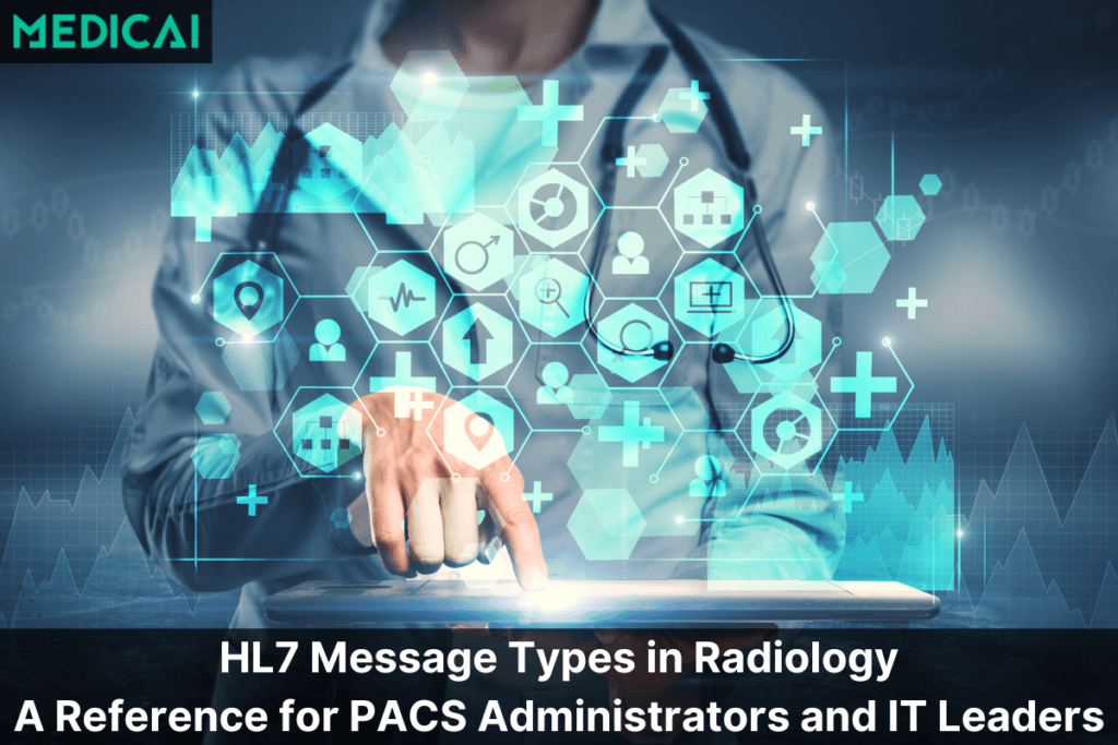 hl7 message types radiology